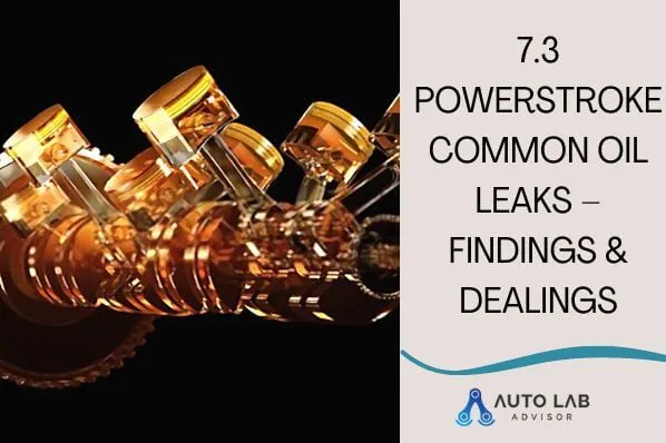 7.3 powerstroke common oil leaks
