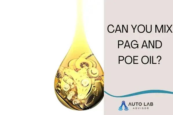 can you mix pag and poe oil