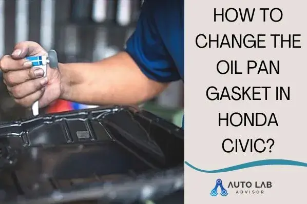how to change oil pan gasket honda civic