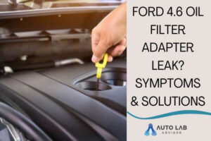 ford 4.6 oil filter adapter leak